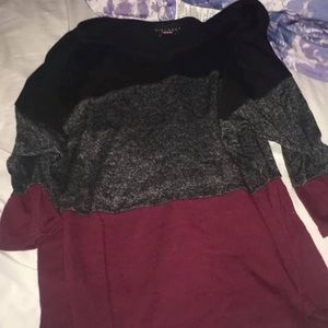 Multi color long sleeve shirt